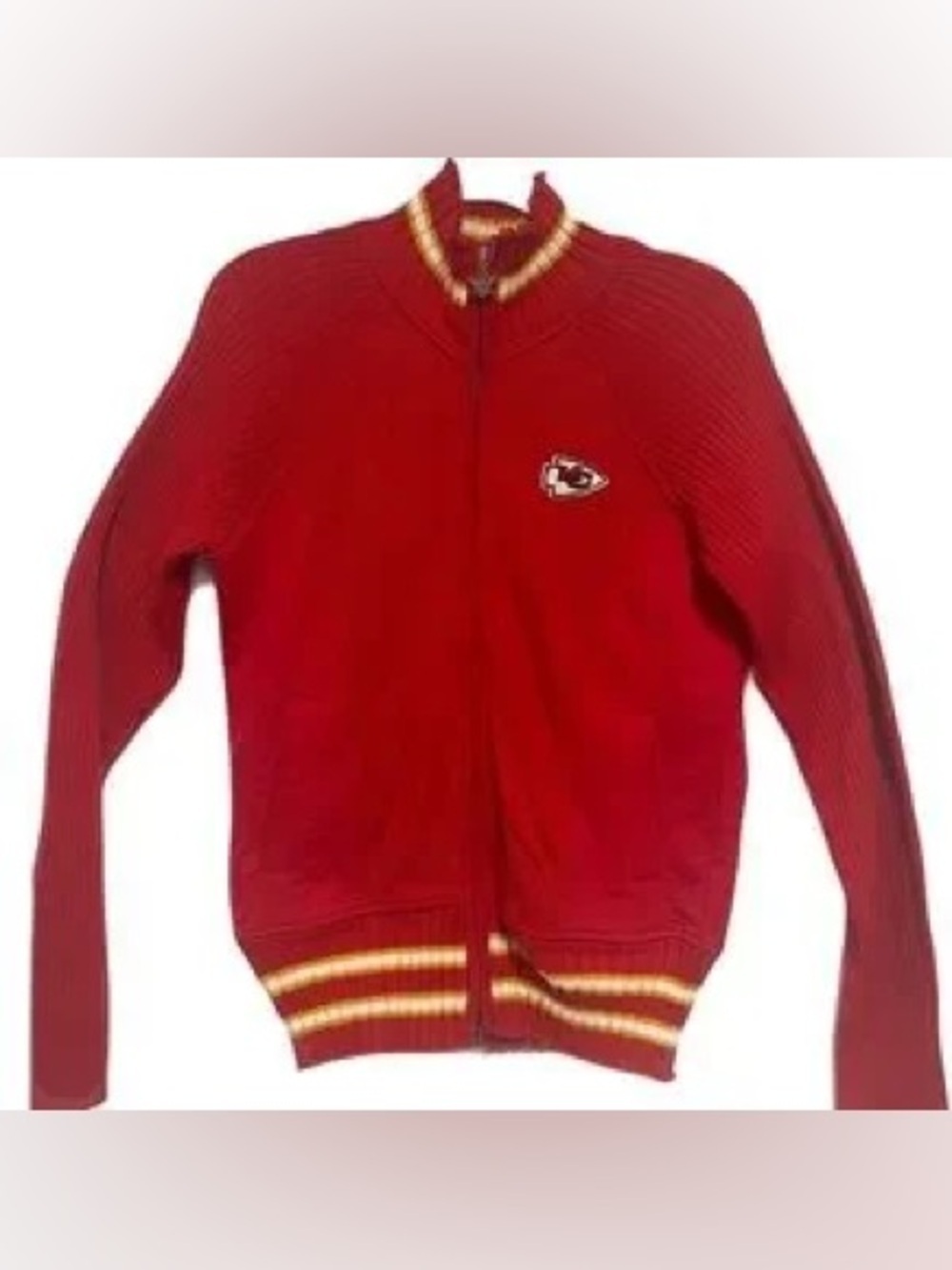 Touch by Alyssa Milano Kansas City Chiefs Red Yellow Sports Jacket